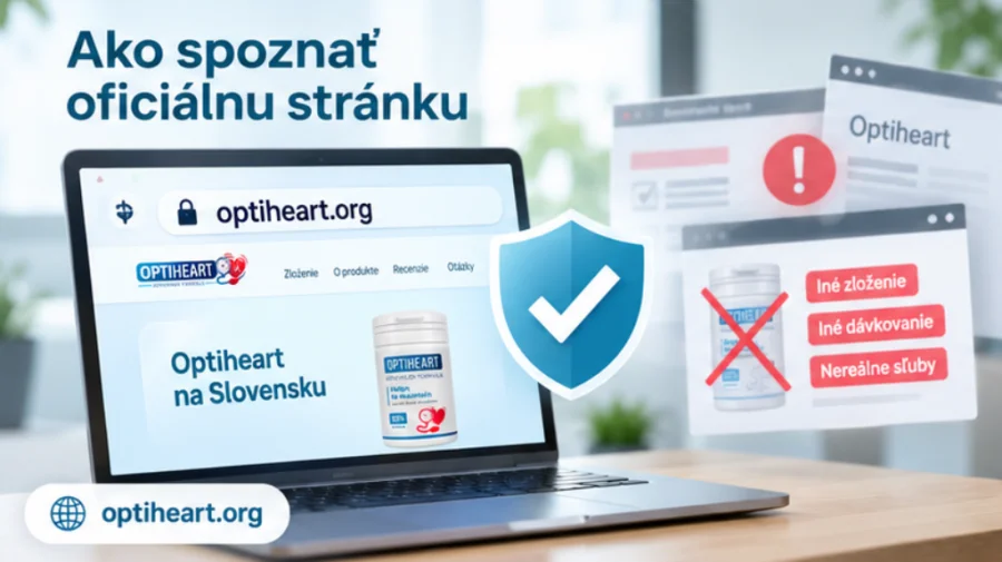 Optiheart — lahvička uložená na suchém místě mimo dosah dětí