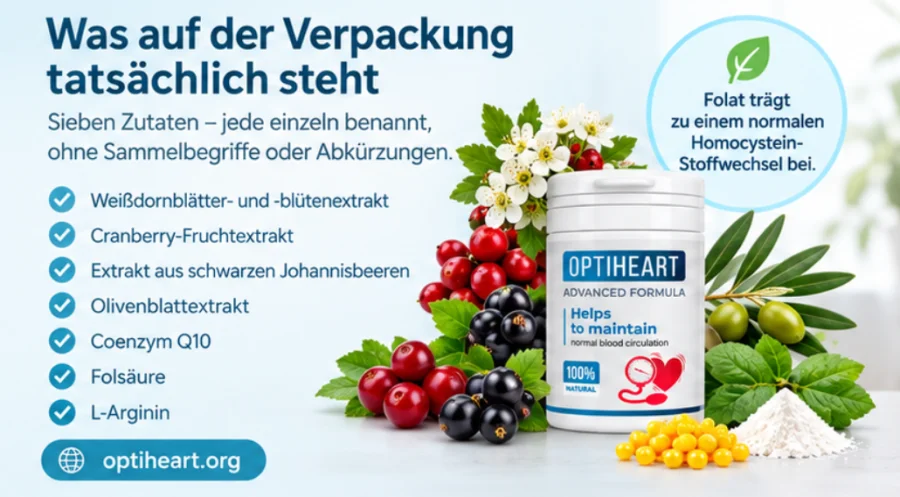 Optiheart — tobolka připravená k rannímu užití s jídlem